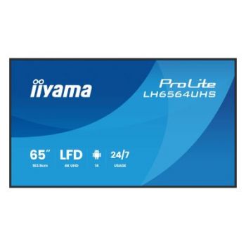 Дисплей Dis Public 65 Iiyama LH6564UHS-B1AG UHD
