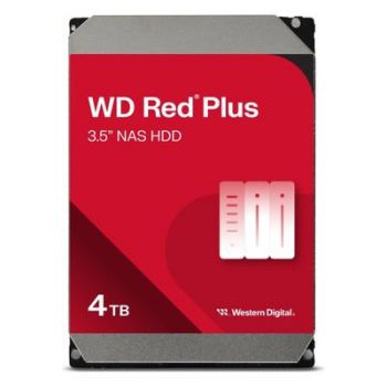 Твърд диск WD HDD RED Plus WD40EFZZ - 4 TB - 3.5 - SATA 6 GB/s