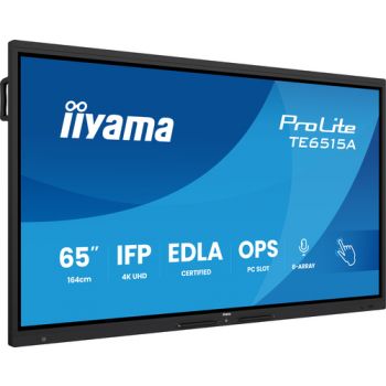 Монитор IIYAMA TE6515A-B2AG 65IN,  8 GB, 128 GB  ARM Mali-G52, Android
