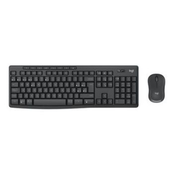 Клавиатура Logitech keyboard and mouse set MK370 Combo for Business - black