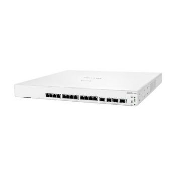 Мрежов суич HPE Networking Instant On 1960 12XGT 4SFP+ Switch - switch - 12 ports - smart - rack-mountable