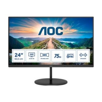 Монитор AOC Q24V4EA - LED monitor - QHD - 24"