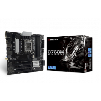 Дънна платка Biostar B760MXC PRO LGA1700 Micro ATX