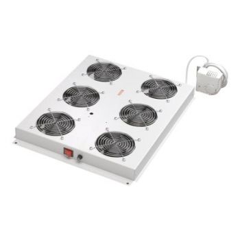 Аксесоар DIGITUS Professional DN-19 FAN-4-SRV - rack roof with 2 fans