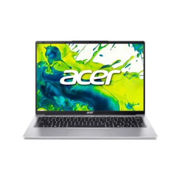 Лаптоп ACER 14IN WUXGA, Intel 8 GB, 512 GB SSD PCI Express, Intel® Graphics, Windows 11 Home, Light Silver