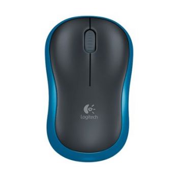 Мишка Logitech Mouse M185 - Black/Blue