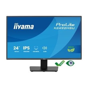Монитор IIYAMA X2492HSU-B1 24,    Matte Black