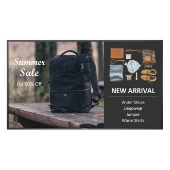 Монитор Ag Neovo Technology QM-6502 65IN,    Black