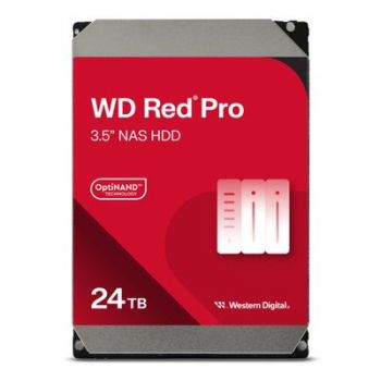 Твърд диск WD HDD RED Pro WD241KFGX - 24 TB - 3.5 - SATA 6 GB/s