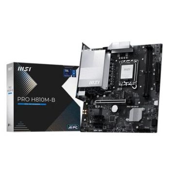 Дънна платка MSI Mainboard PRO H810M-B - Micro ATX - Socket LGA1851 - Intel H810