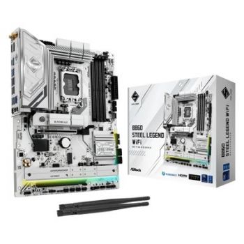 Дънна платка MB ASRock Intel 1851 B860 Steel Legend WiFi