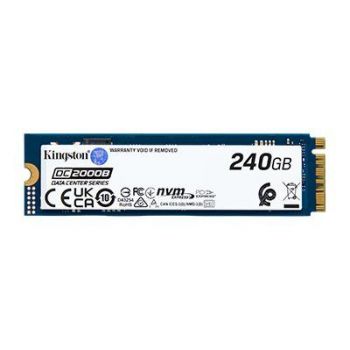 Твърд диск за сървър Kingston Data Center DC2000B - SSD - Enterprise - 240 GB - PCIe 4.0 x4 (NVMe)