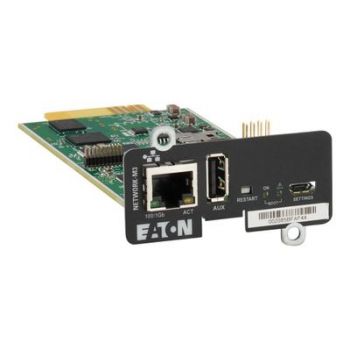 Аксесоар за UPS Eaton Cybersecure Gigabit NETWORK-M3 Card for UPS and PDU - remote management adapter - Gigabit Ethernet x 1