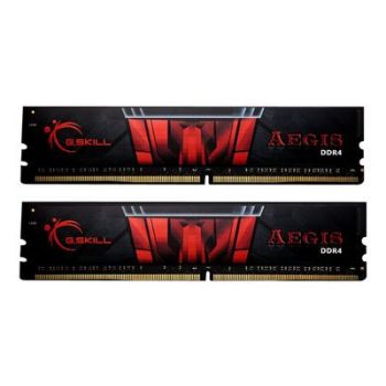 Памет за настолен компютър G.Skill AEGIS - DDR4 - 32 GB: 2 x 16 GB - DIMM 288-pin - unbuffered