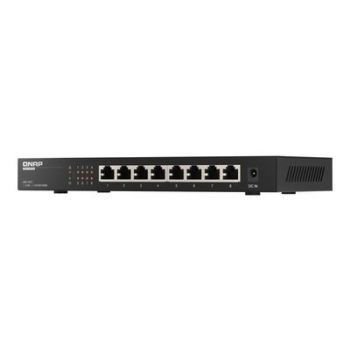 Мрежов суич QNAP QSW-1108-8T - switch - 8 ports - unmanaged