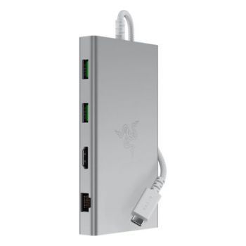 Аксесоар за лаптоп Razer - docking station - USB-C - HDMI - 1GbE