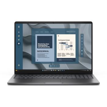 Лаптоп Dell DELL PRO, AMD AMD Ryzen 200 Series, 16 GB, 512 GB SSD PCI Express 4.0, AMD Radeon 740M, Windows 11 Pro, Magnetite
