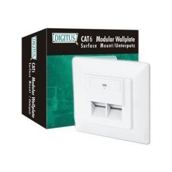 Мрежово устройство DIGITUS DN-9005-N - flush mount outlet