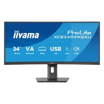 Монитор iiyama ProLite XCB3494WQSU-B1 - LED monitor - curved - 34 - HDR