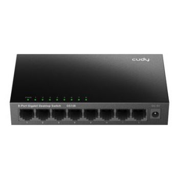 Мрежов суич Adapter Cudy GS108 Port Gigabit Metal Switch