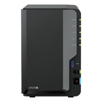 Мрежово устройство за съхранение Synology Disk Station DS225+ - NAS server
