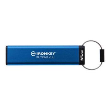 USB Флаш памет Kingston IronKey Keypad 200 - USB flash drive - 16 GB