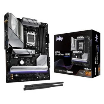 Дънна платка MB ASRock AMD AM5 B850 LiveMixer WiFi