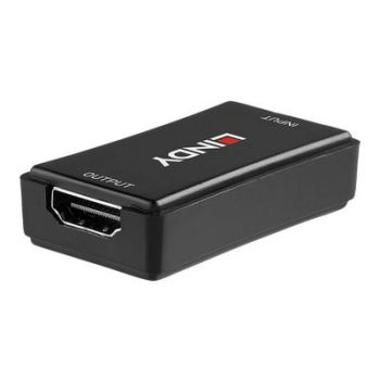 Адаптер LINDY HDMI 2.0 18G UHD/HDR Repeater/Extender - video/audio extender - HDMI