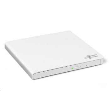 Външно оптично устройство Hitachi-LG GP57EW40.AHLE10B, Ultra Slim, USB 2.0, бяло