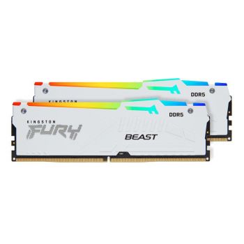 Памет за настолен компютър Memory Kingston 32GB DDR5 6000MHz Cl30 Dual Channel Kit Fury Beast KF560C30BWEAK2-32