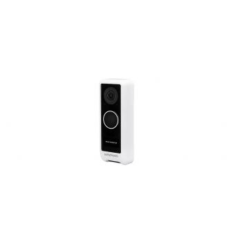 Камера за видеонаблюдение Ubiquiti UniFi Protect G4 Doorbell is a Wi-Fi video doorbell with a built-in display and real-time two-way audio communication