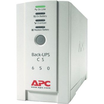 Токова защита UPS APC Back-UPS CS stand-by 650VA / 400W 4 C13 connectors 