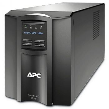 Токова защита UPS APC Smart-UPS SMT line-interactive / sinusoidal 1000VA / 700W 8 connectors C13 