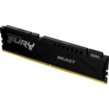 Памет за настолен компютър Memory Kingston DDR5 16GB 6800MHz Cl34 Fury Beast KF568C34BBE-16