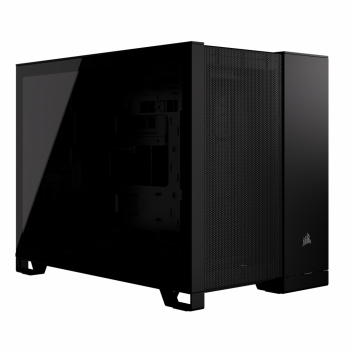 Кутия за компютър CORSAIR 2500D CERCASA AIRFLOW MICRO ATX Dual Chamber Black CC-9011263-WW