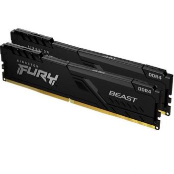 Памет за настолен компютър Kingston DIMM DDR4 32GB 3200MHz CL16 1.35V Kit of 2 RGB Lighting