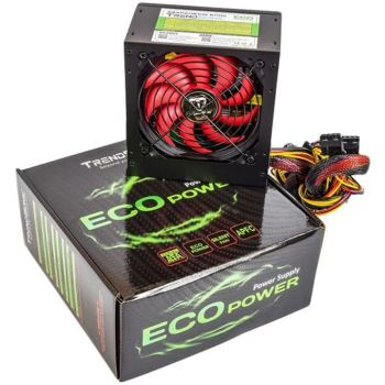 Захранване TRENDSONIC Eco Power 600W, PCIE6+2P, 120mm